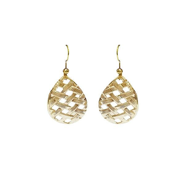 Kriaa Gold Plated Dangler earrings - 2105442