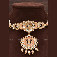 Varso Gorgeous Pearl Chocker with Beautiful Designs   -  2171