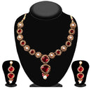 Soha Fashion Pink Austrian Stone Necklace Set