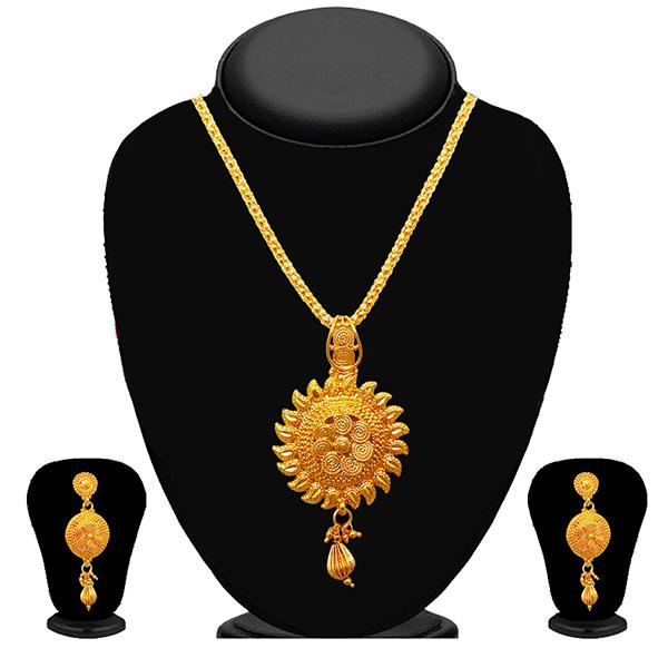 Soha Fashion Gold Plated Drop Pendant Set