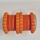 Shree Asha Bangles Austrian Stone Double Hand Bangles Set