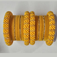 Shree Asha Bangles Austrian Stone Double Hand Bangles Set