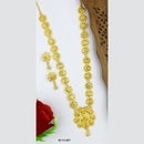 Mahavir Gold Plated Long Necklace Set