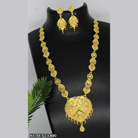 Mahavir Forming Gold Necklace Set   - 36- KE- 23