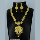 Mahavir Forming Gold Necklace Set   - 36- KE- 32