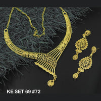 Mahavir Forming Gold Necklace Set   - 36- KE- 69