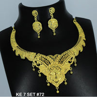 Mahavir Forming Gold Necklace Set   - 36- KE- 7
