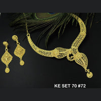 Mahavir Forming Gold Necklace Set   - 36- KE- 70
