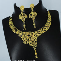 Mahavir Forming Gold Necklace Set   - 36- SJ- S-1010