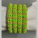 Shree Asha Bangles Gold Plated Beads Bangles Set