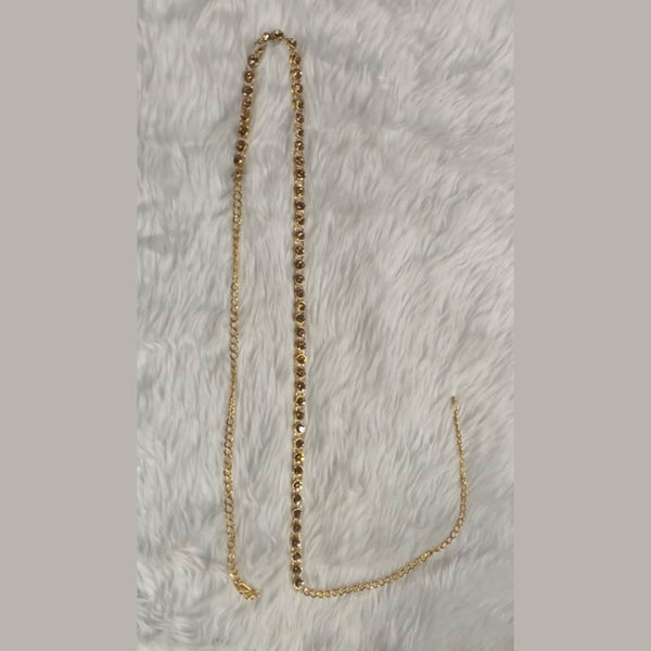 Kumavat Jewels Austrian Stone Pearl Chain Kamarband