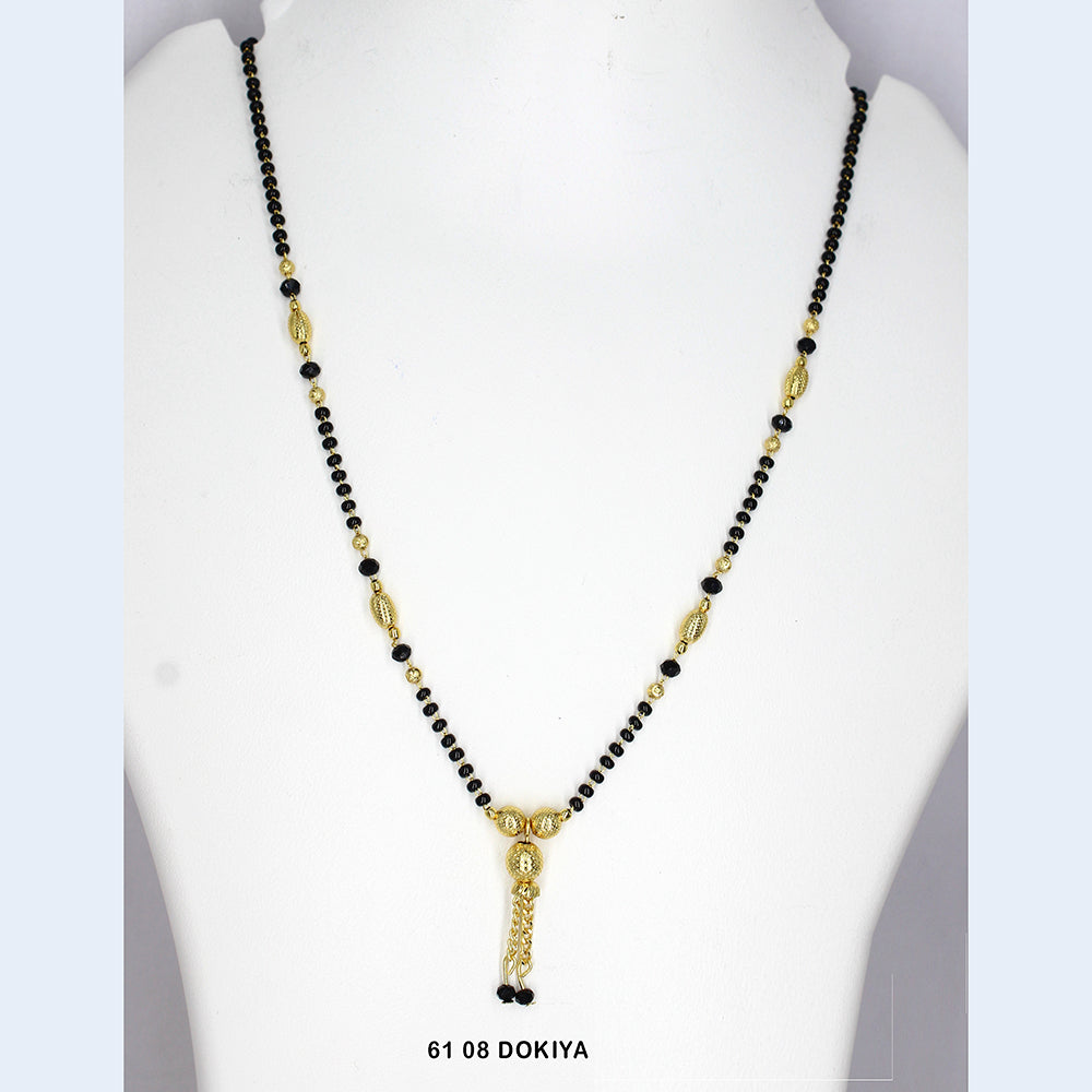 Mahavir Gold Plated Dokiya Mangalsutra