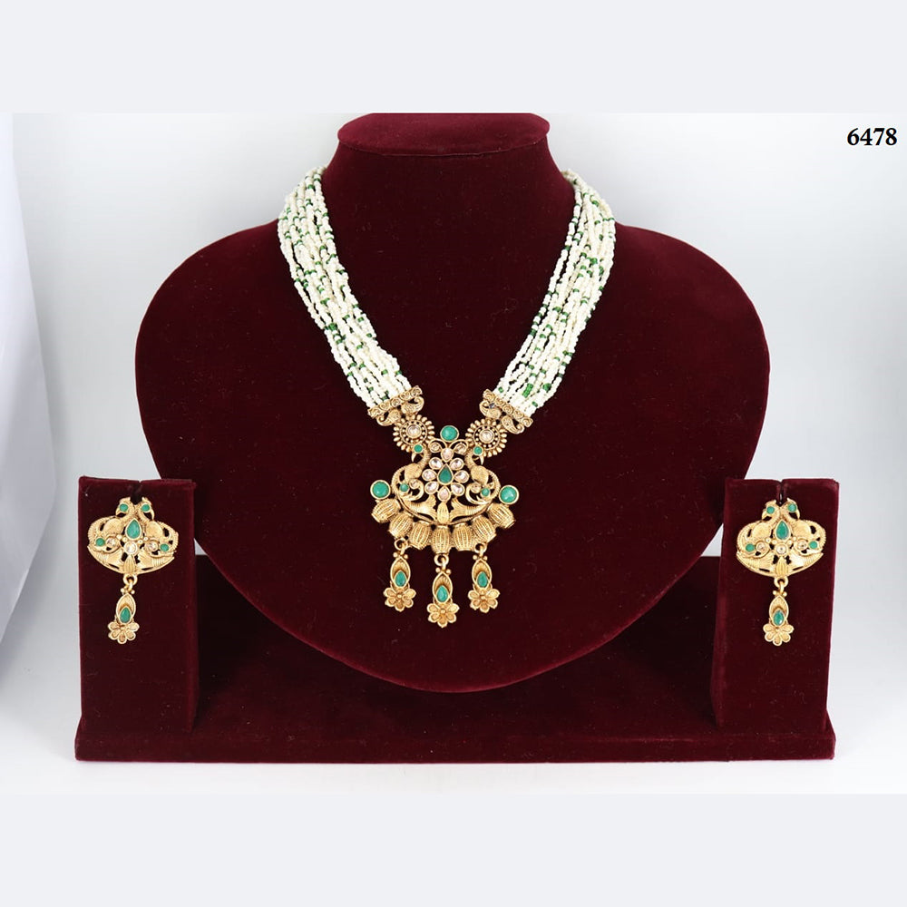 Corbeda Fashion Gold Plated Assorted Color Long Necklace set