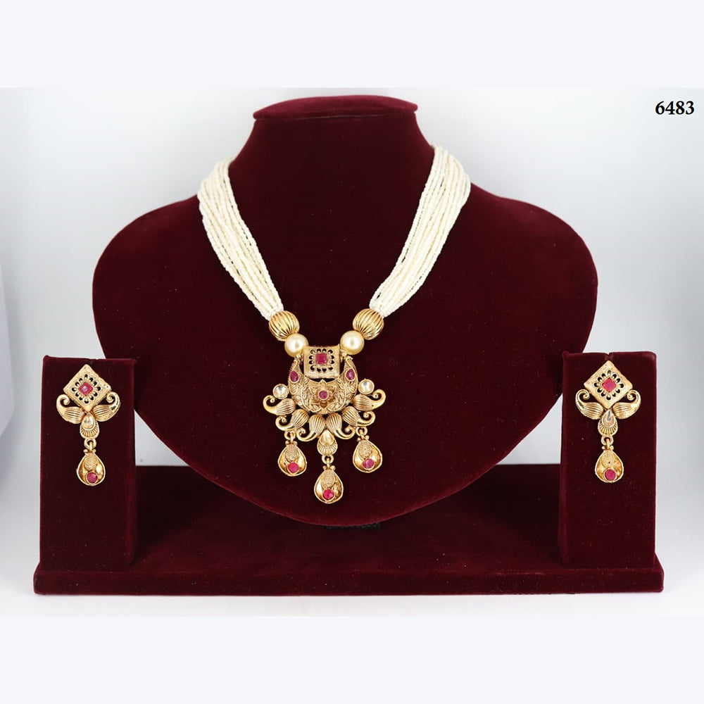 Corbeda Fashion Gold Plated Assorted Color Long Necklace set