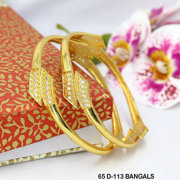 Mahavir Dye Gold Micro Plating Bangles Set