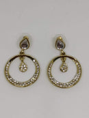 Midas Touch Austrian Stone Dangler Earrings