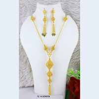Mahavir Gold Plated Dokiya Necklace Set