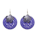 The99Jewel Zinc Alloy Silver Plated Dangler Earring - 1306449C