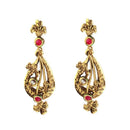 The99Jewel Austrian Stone Gold Plated Dangler Earring - 1307314