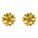 Kriaa Zinc Alloy Gold Plated Stud Earring - 1311725