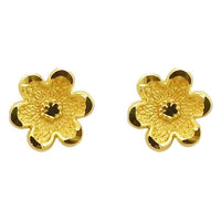 Kriaa Zinc Alloy Gold Plated Stud Earring - 1311731