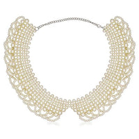 Beadside White Pearl Zinc Alloy Necklace - 1111101