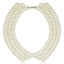 Beadside White Pearl Zinc Alloy Necklace - 1111103