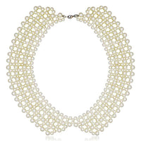Beadside White Pearl Zinc Alloy Necklace - 1111103
