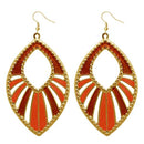 Urthn Gold Plated Dangler Earrings - 1310117E