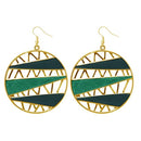 Urth Gold Plated Dangler Earrings - 1310118F