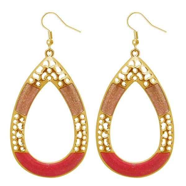 Urthn Gold Plated Dangler Earrings - 1310126B