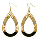 Urthn Gold Plated Dangler Earrings - 1310126C