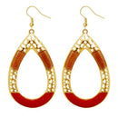 Urthn Gold Plated Dangler Earrings - 1310126D
