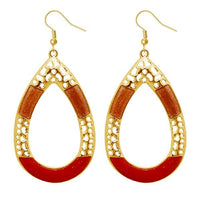 Urthn Gold Plated Dangler Earrings - 1310126D