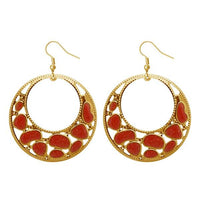 Urthn Gold Plated Dangler Earrings - 1310127A