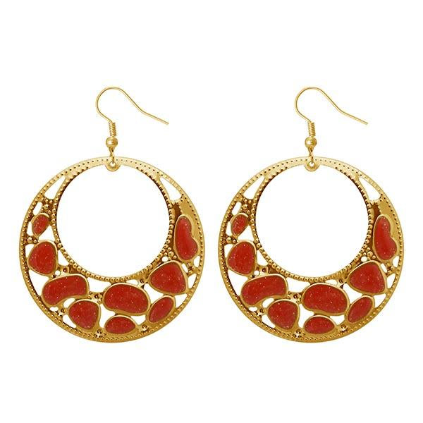 Urthn Gold Plated Dangler Earrings - 1310127A