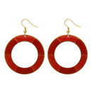 Urthn Gold Plated Dangler Earrings - 1310128B