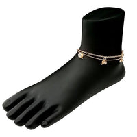 Urthn Gold Plated Austrian Stone Anklet - 1501731A