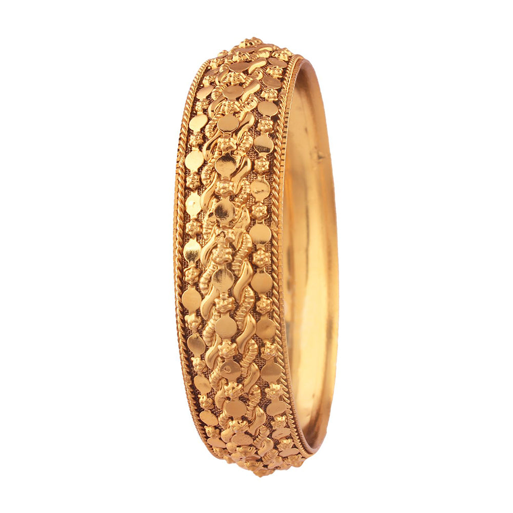 Etnico Traditional Gold Plated Bangles Set Jewellery for Women/ Girls (ADB154a)