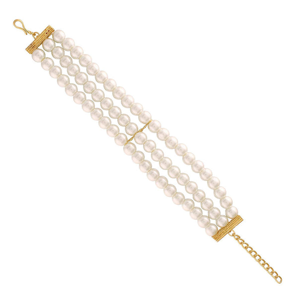 Etnico Gold-Plated Layered Bracelet (Women) - ADB228