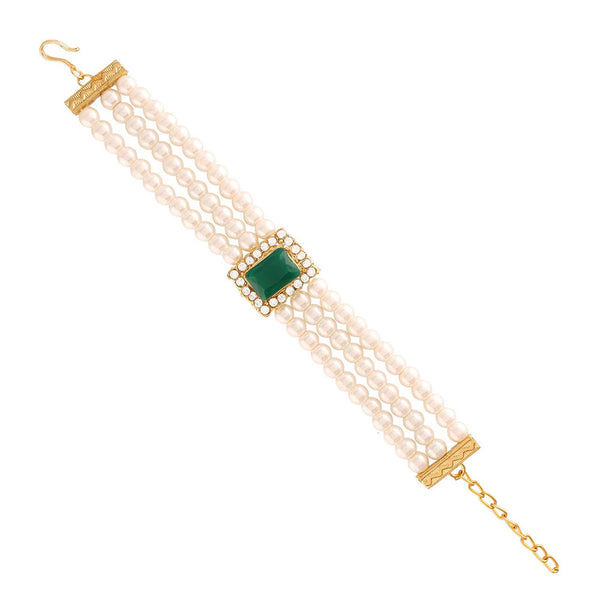Etnico Gold-Plated Layered Bracelet (Women) - ADB237G