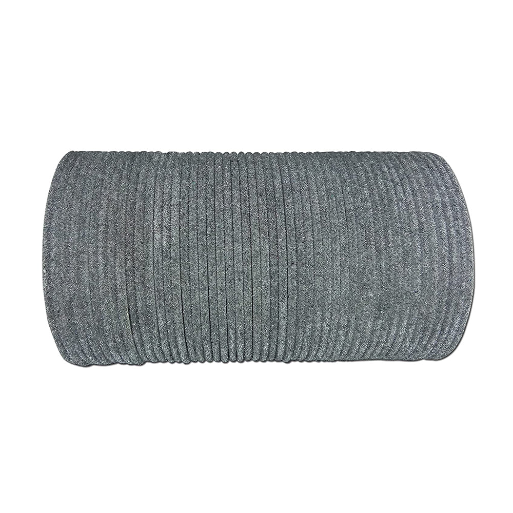 Etnico Gorgeous Traditional Grey Color Plain Metal Velvet Chuda Bangle Set for Women & Girls (ADB327Gr-a) (Set of 48 )