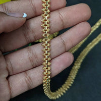 Mahavir Gold Plated Chain