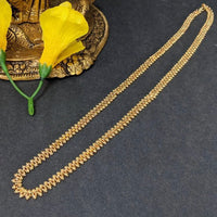 Mahavir Gold Plated Chain