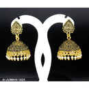 Mahavir Gold Plated Pearl Jhumki Earrings -AI Jumkhi 1625