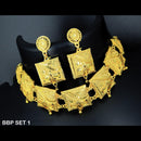 Mahavir Forming Gold Necklace Set  - BBP SET 1