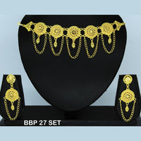 Mahavir Forming Gold Necklace Set  - BBP SET 27