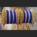 Martina Jewels Pack Of 6 Traditional Gold Plated  Bangles Set