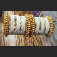 Martina Jewels Pack Of 6 Traditional Gold Plated  Bangles Set