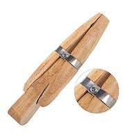 Beadsnfashion 6 Inch Wooden Ring Clamp With Wedge